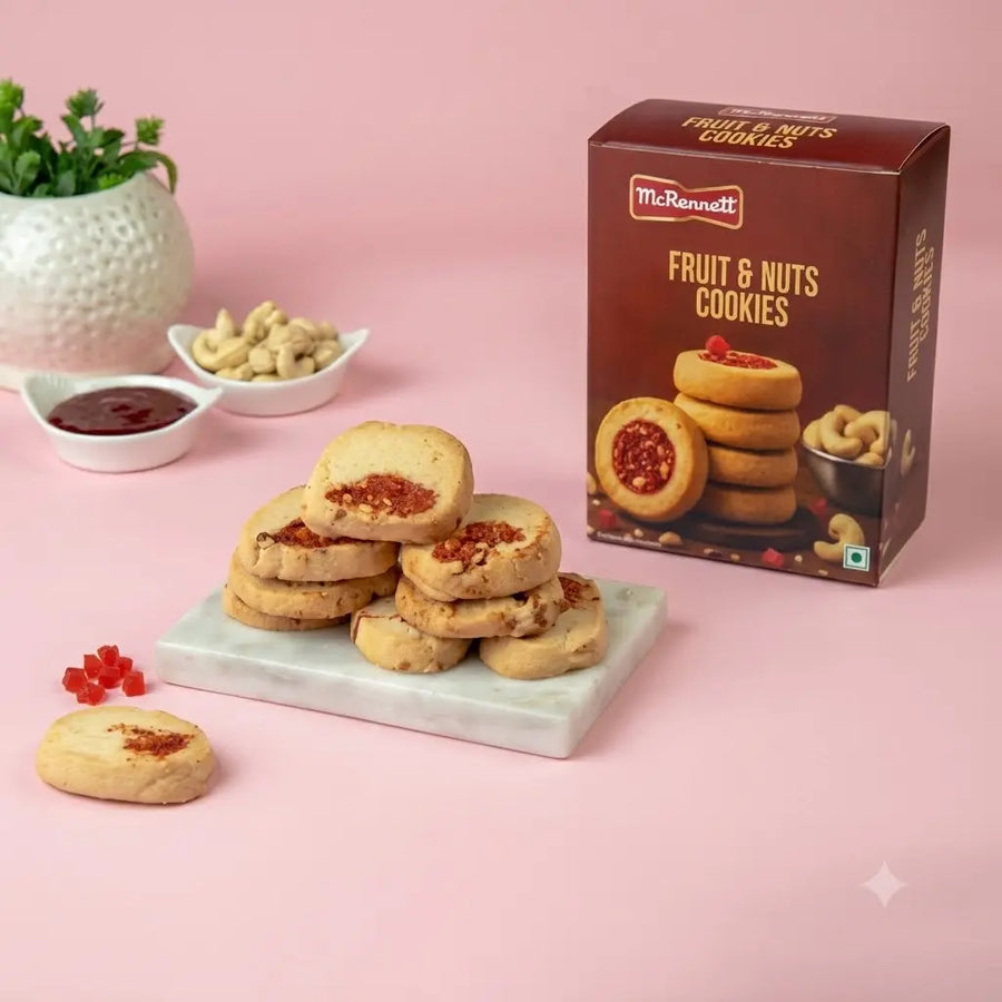 Fruit and Nuts Cookies