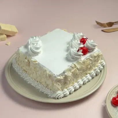 White Forest Cake