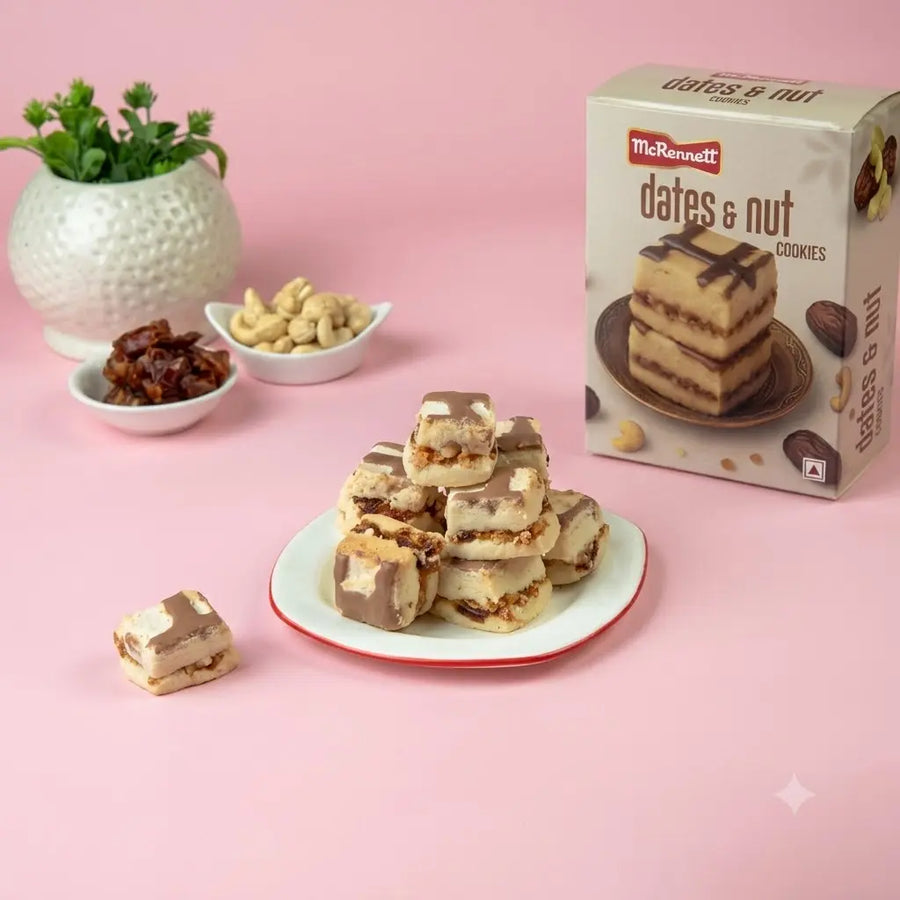 Dates And Nuts Cookies
