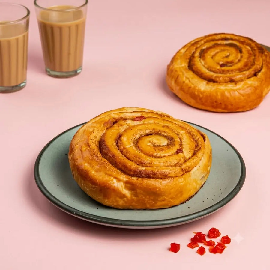 Danish Roll Bun (2 Pack)