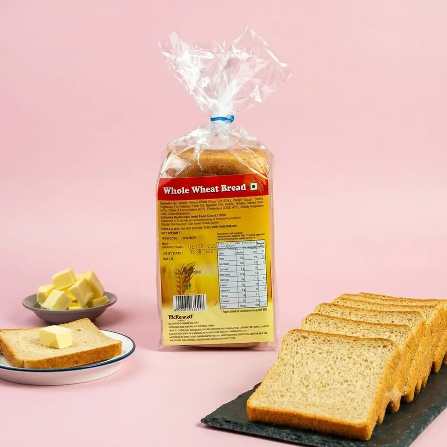 Whole Wheat Bread [400Gms]