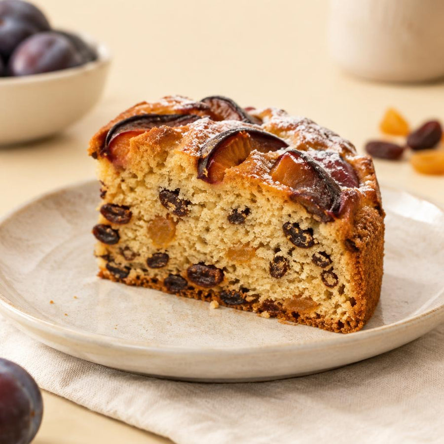 Plum Cake Slice