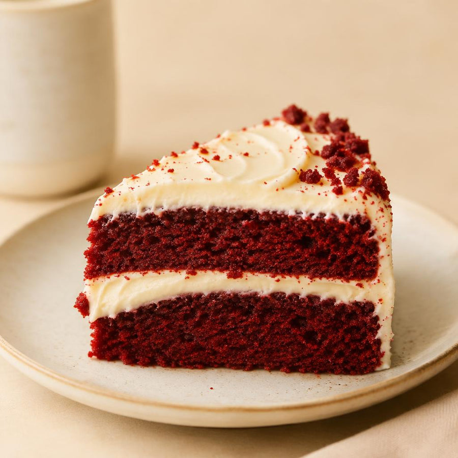 Red Velvet Eggless Pastry